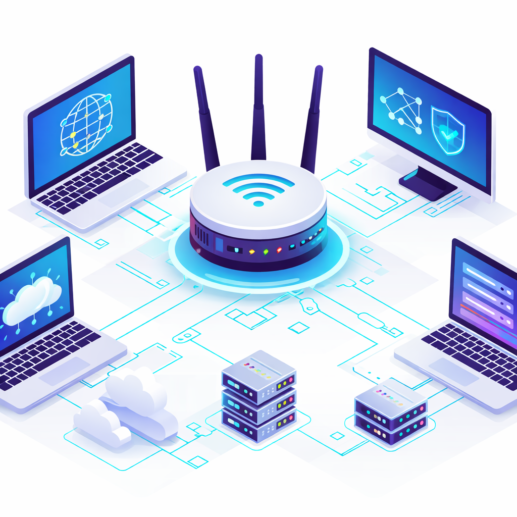 طراحی و پیاده‌سازی شبکه‌های کامپیوتری